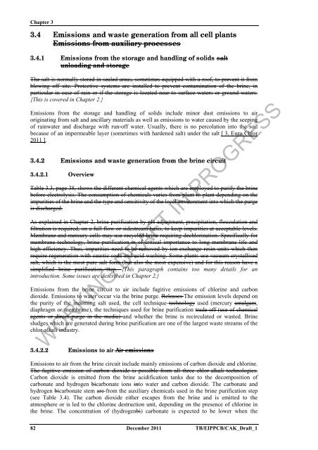 (BAT) Reference Document for the Production of Chlor-alkali ...