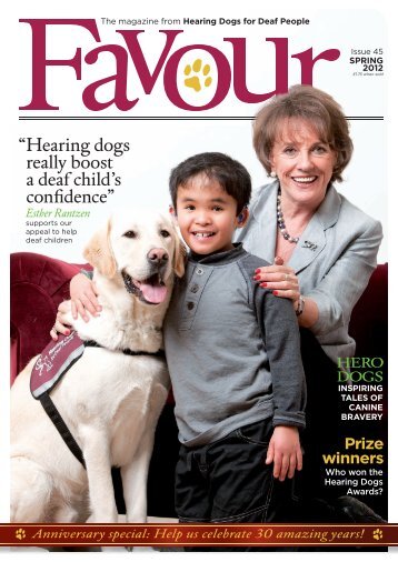 Esther Rantzen - Hearing Dogs for Deaf People