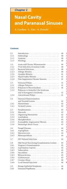 Pathology of the Head and Neck