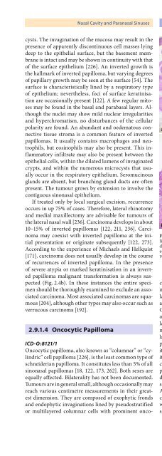 Pathology of the Head and Neck