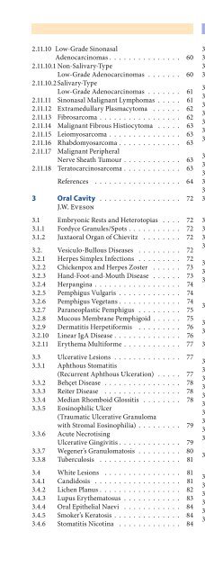 Pathology of the Head and Neck