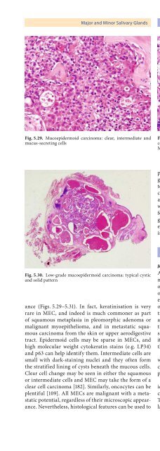 Pathology of the Head and Neck