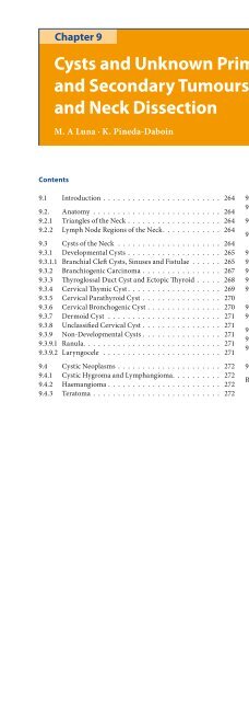 Pathology of the Head and Neck