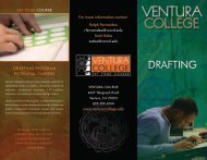 CTE Drafting Brochure - Ventura College