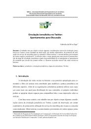 CirculaÃ§Ã£o jornalÃ­stica no Twitter - SBPJor