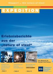 finden Sie die â€žnature of steelâ€œ. - Stappert Spezial-Stahl Handel GmbH