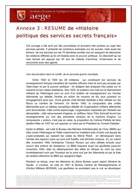 Analyse comparÃ©e des ouvrages parus en 2012 sur les services ...