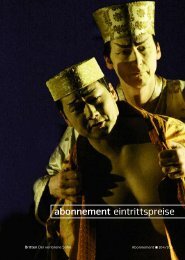 abonnement eintrittspreise - Landestheater Detmold