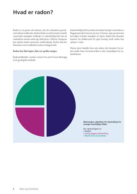 Pjece om radon og enfamiliehuse - Erhvervsstyrelsen