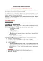 Projet Personnel et Professionnel de l'Etudiant 2012-13 - IUT Bayonne