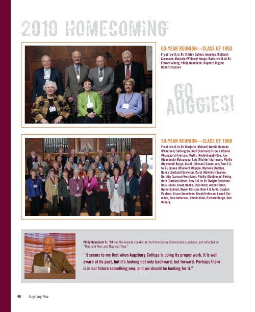 this PDF for more - Augsburg College