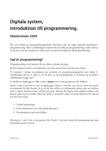 C-programmering