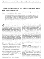 Chemical Versus Conventional Caries Removal Techniques in ...