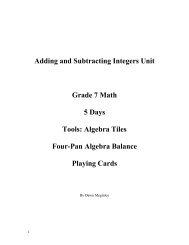 Adding Integers & Subtracting Integers worksheet - Mrs. Johnson