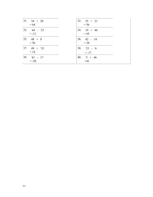 Adding and Subtracting Integers Unit Grade 7 Math 5 Days Tools ...