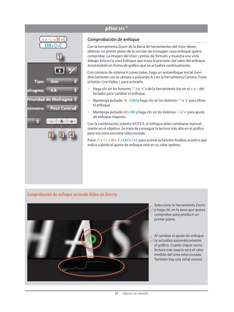 Phocus by Hasselblad Manual de instrucciones