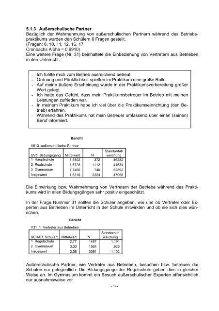 Berufswahlvorbereitung an Staatlichen Schulen im Freistaat - Thillm