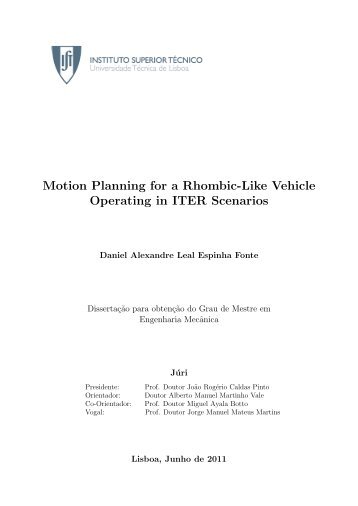 Motion Planning for a Rhombic-Like Vehicle Operating in ITER ...