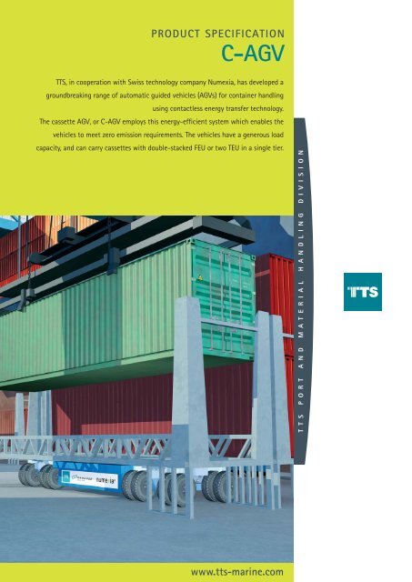 c-agv product specification - TTS Group ASA
