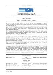 ASM BRESCIA S.p.A. - A2A