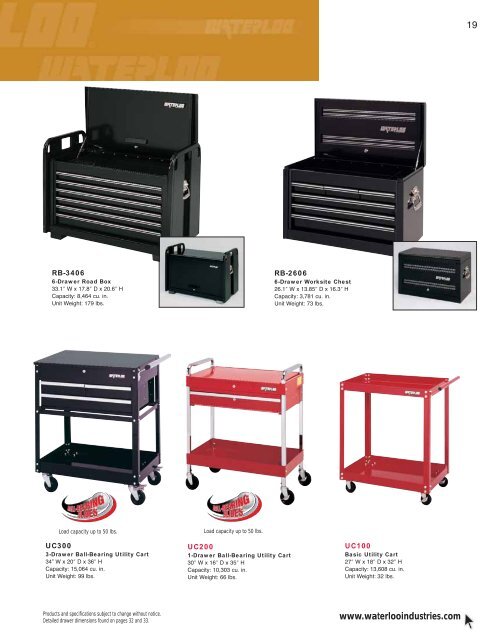 2011 Waterloo catalog - Rfdm.com