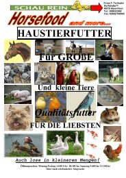 Sortenbeschreibung Vogelfutter - Futterschmiede-veen.de