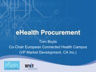 eHealth Procurement - World of Health IT