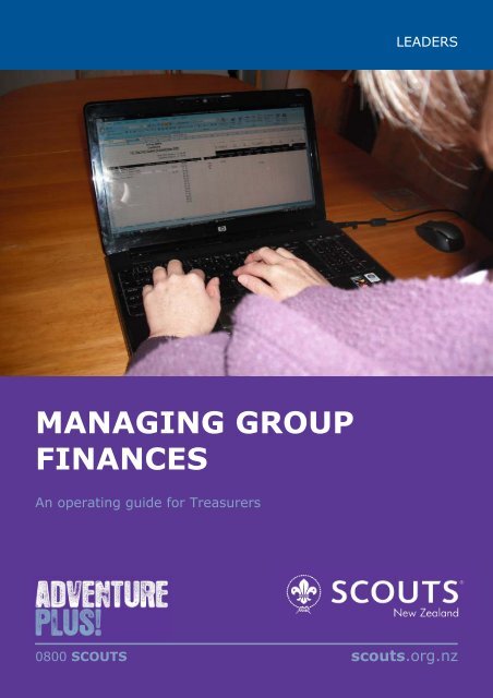 managing group finances - Region 1 Scouting - SCOUTS New ...