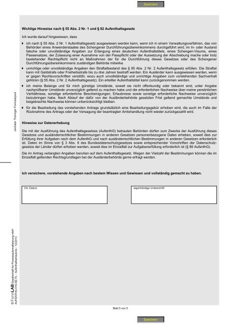 Antrag Auf Verlängerung Einer Aufenthaltserlaubnis Ausfüllen Wichtige Hinweise nach