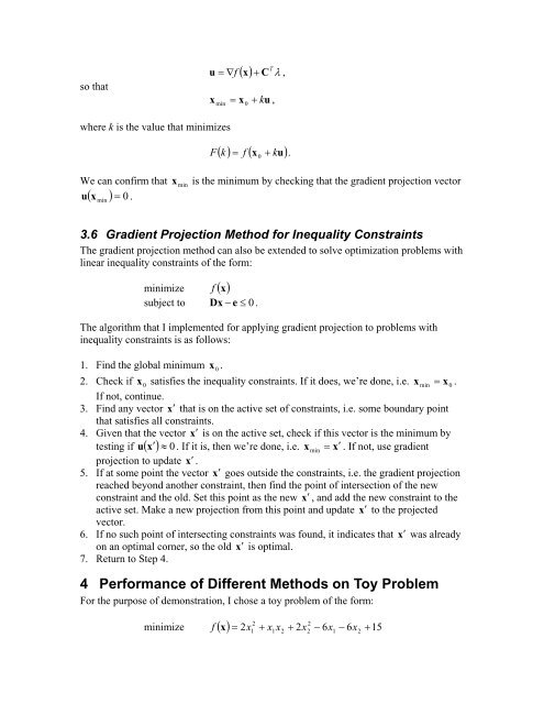 Methods for Constrained Optimization - MIT Certificate Error