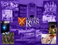 2011-12 Annual Report - Father Ryan High School