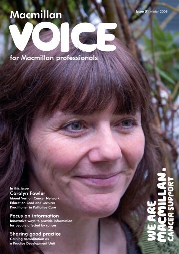 Download PDF - Macmillan Cancer Support