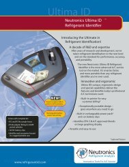 Ultima ID RI-2004DX Series - Refrigerantid.net