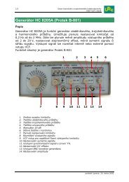 HC 8205A (Protek B801) - UTEE