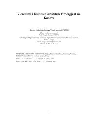 VlerÃ«simi i Kujdesit Obstetrik Emergjent nÃ« KosovÃ« - UNFPA