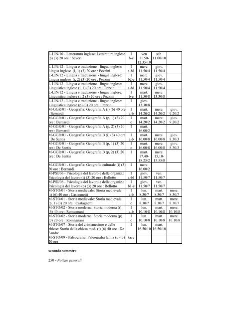 Guida ai corsi della facoltÃ  (pdf, it, 949 KB, 3/7/02) - UniversitÃ  degli ...