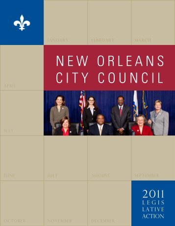 2011 Legislative - New Orleans City Council