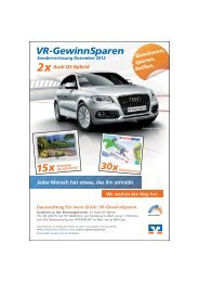 GewinnSparer - Volksbank Hohenzollern eG