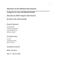 Resumes Du Xxxiiie Congres International De Droit Et De Sante