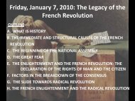 The French Revolution and the Question of Human Rights