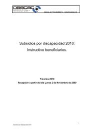 Subsidios por discapacidad - osecac