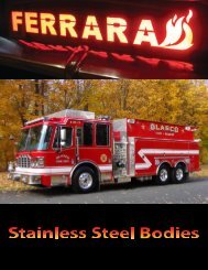 Modular Stainless Steel - Ferrara Fire Apparatus
