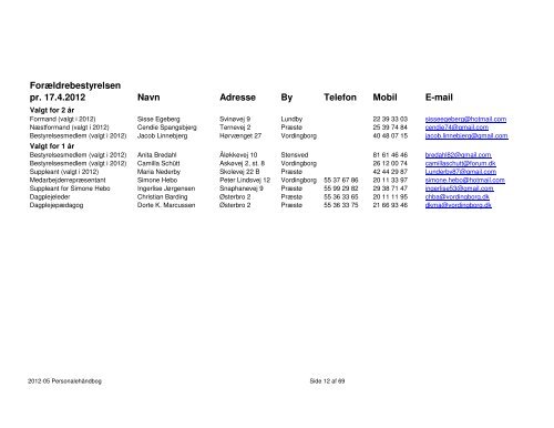 Link til PersonalehÃ¥ndbog i pdf-format - Vordingborg Kommune