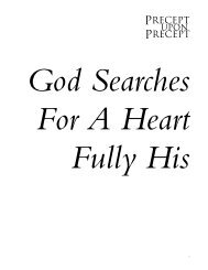 PRECEPT PRECEPT - Precept Ministries