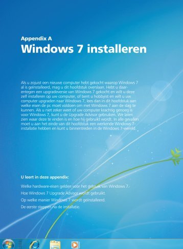 Windows 7 installeren - Van Duuren Media