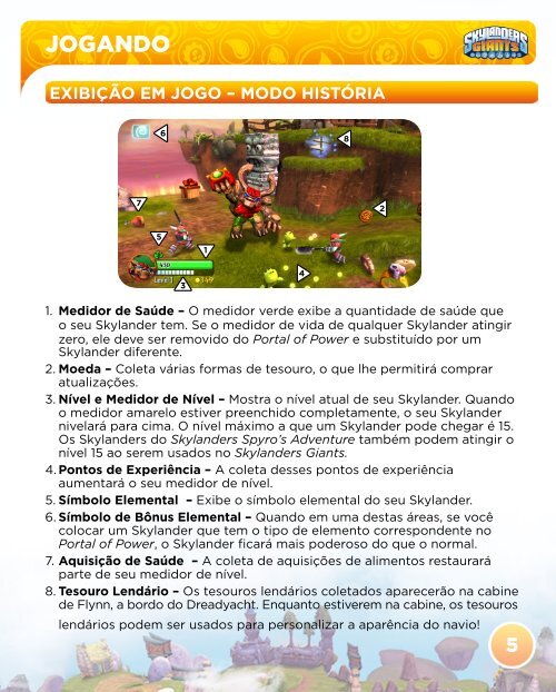 manual do jogo skylanders giants para ps3