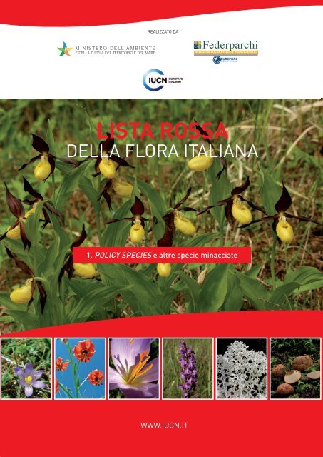 Lista Rossa della Flora italiana - Governo Italiano