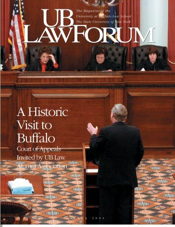 0 Law cover 2004.qxd - SUNY Buffalo Law School - University at Buffalo