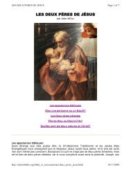 LES DEUX PÃRES DE JÃSUS - GoDieu.com