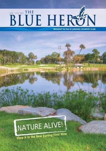 blue heron - Jurong Country Club